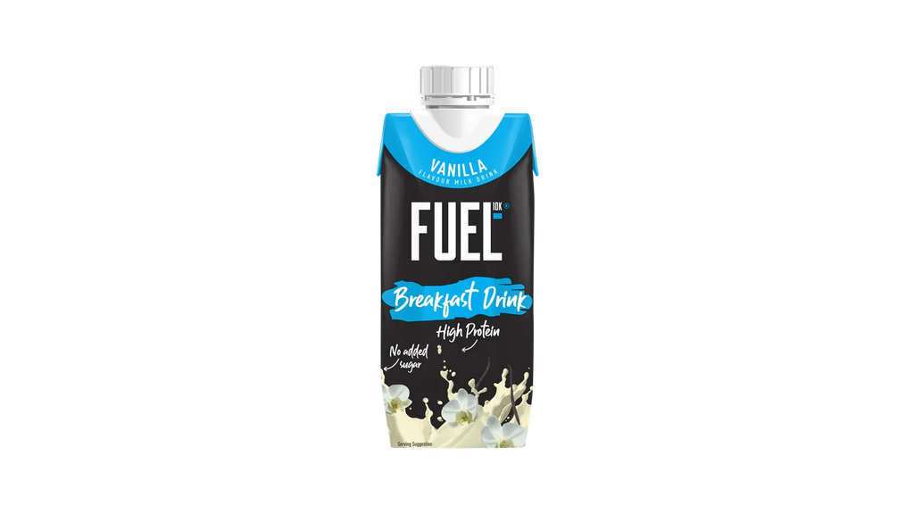 8 x Fuel10k Breakfast Drink Vanilla - 330ML