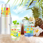 VDESFUEBY 40Pcs School's Out for Summer Party Cups – 12oz Disposable Cups for End-of-Year Celebrations
