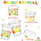 VDESFUEBY 40Pcs School's Out for Summer Party Cups – 12oz Disposable Cups for End-of-Year Celebrations