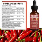 Velestoff Cayenne Pepper Drops – Organic Cayenne Pepper Liquid Supplement with Hawthorn, Beet Root, Turmeric, Vitamin K2+D3 & Berberine Extract | Improves Stamina & Boosts Energy