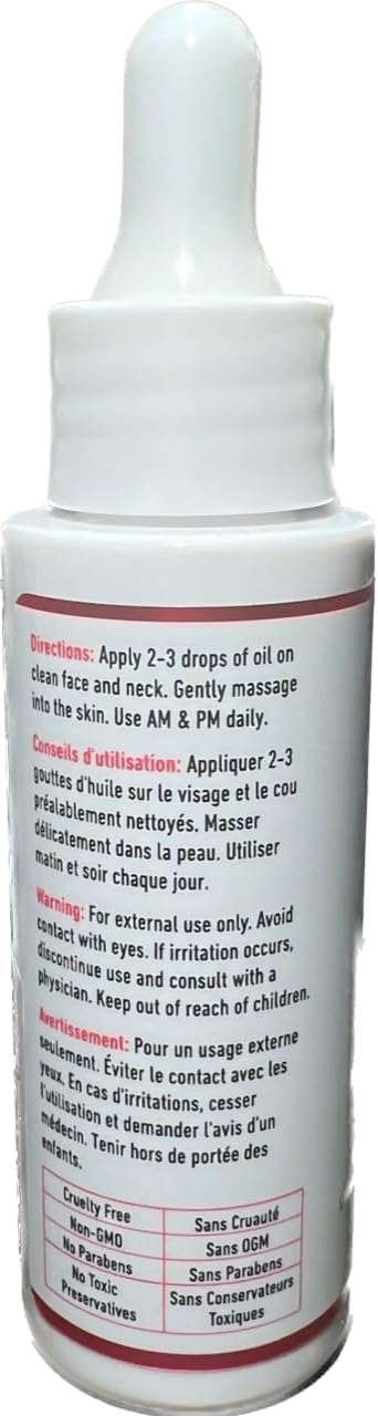 VeOrganics Astaxanthin-A Organic Facial Oil – Lightweight Face Moisturizer for All Skin Types