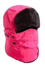 Heatwave Thermalwear 3 In 1 Trapper Hat With Removable Face Cover Fur Lined Showerproof