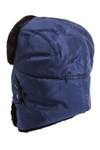 Heatwave Thermalwear 3 In 1 Trapper Hat With Removable Face Cover Fur Lined Showerproof