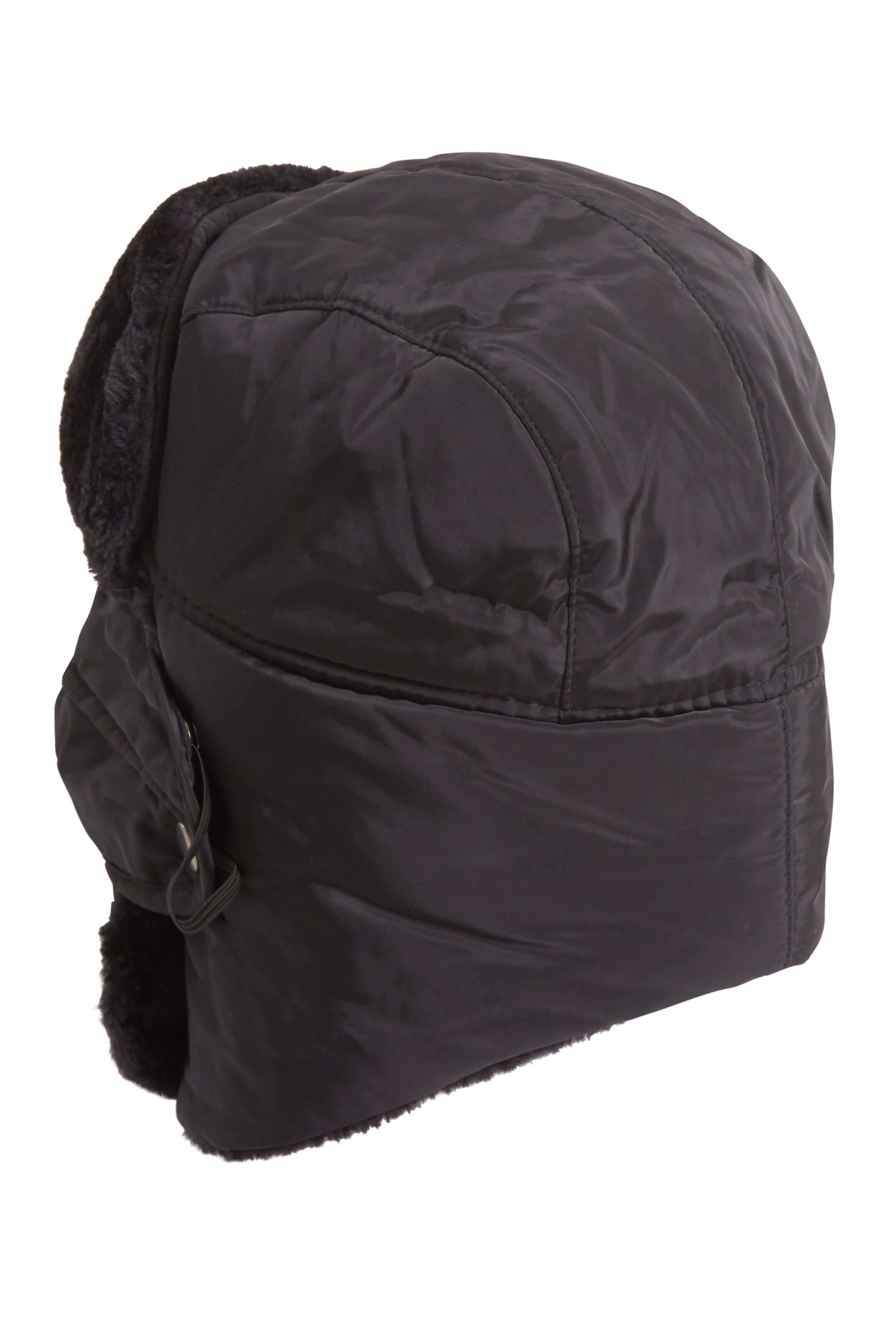 Heatwave Thermalwear 3 In 1 Trapper Hat With Removable Face Cover Fur Lined Showerproof