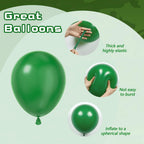 Vicduotex 60pcs 12in Camo Balloons — Forest Green, Brown & Black for Hunting, Camping & Jungle Theme Parties