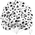 Vicduotex 60pcs Cow Print Balloons – 12in Latex Western Party Decorations