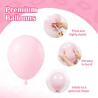 Vicduotex 60pcs Cowgirl Balloons Set — Hot Pink, Light Pink & Cow Print Confetti Latex for Farm Themed Parties