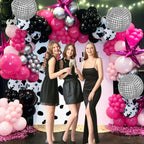 Vicduotex 60pcs Cow Print Balloons – 12in Latex Western Party Decorations