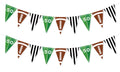 VILIFEVER 2-Piece Football Garland Banner – Pre-Strung Party Decorations
