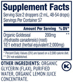 Vimergy USDA Organic Goldenseal Tincture – 115 mL, 57 Servings, Alcohol-Free