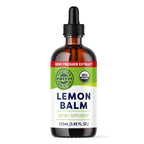 Vimergy Lemon Balm Tincture – USDA Organic, Alcohol-Free, 115 mL | Tea-Ready