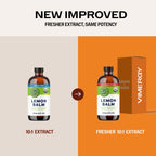 Vimergy USDA Organic Lemon Balm Tincture – Alcohol-Free, 240 mL