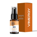 Vimergy Veganes D3 – 1000 IE pro Portion, 96 Portionen | USDA Bio, glutenfrei, vegan
