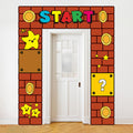 Virosera Super Brother Birthday Backdrop Banner – 220x180 cm Fabric Photo Booth Decor
