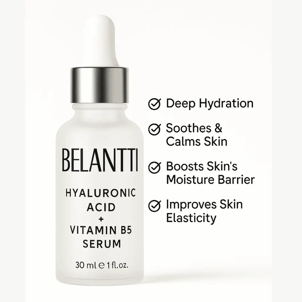 Belantti Hyaluronic Acid + Vitamin B5 Hydrating Face Serum 30ml