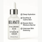 Belantti Hyaluronic Acid + Vitamin B5 Hydrating Face Serum 30ml