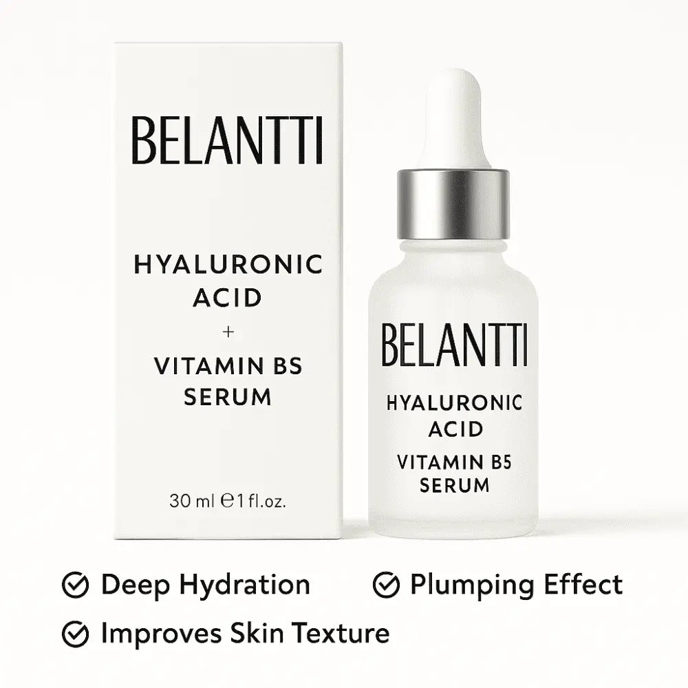 Belantti Hyaluronic Acid + Vitamin B5 Hydrating Face Serum 30ml
