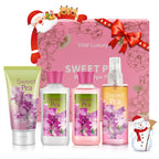 Vital Luxury Sweet Pea Bath & Body Kit – 3 oz Each | Gift Set for Her