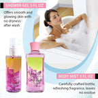 Vital Luxury Sweet Pea Bath & Body Kit – 3 oz Each | Gift Set for Her