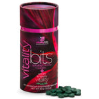 VITALITYbits by ENERGYBITS - Organic Spirulina & Chlorella Tablets, Algae Superfood