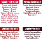 Peak Performance Organic Reds Superfood Powder – 25+ Organic Ingredients & Polyphenols