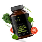 VITASUPREME Organic Super Greens Capsules – Gut Health, Immunity, Energy (Non-GMO, Keto, Vegan) 180 Capsules