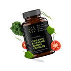 VITASUPREME Organic Super Greens Capsules – Gut Health, Immunity, Energy (Non-GMO, Keto, Vegan) 180 Capsules