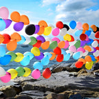 Voircoloria 105pcs Rainbow Balloons – 12inch Latex Party Kit