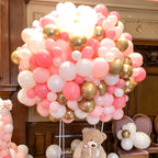 Voircoloria 105pcs Light Pink Balloons – 12in Pastel Pink Party Decor