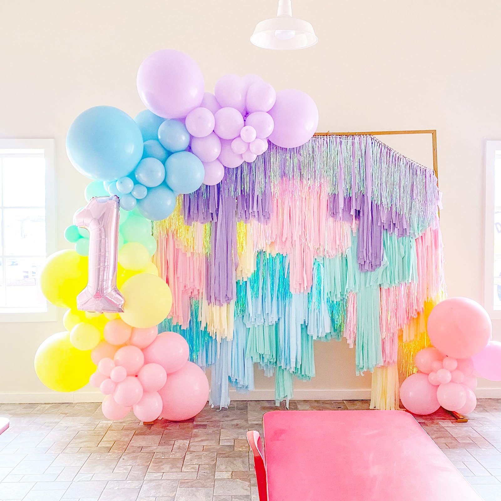 Voircoloria 130pcs Pastel Balloon Garland Kit – Macaron Latex Balloons (5in, 10in, 12in, 18in)