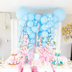Voircoloria Light Blue Balloons — 66-Pack, 12in Baby Blue Latex Party Balloons for Baby Showers & Birthdays