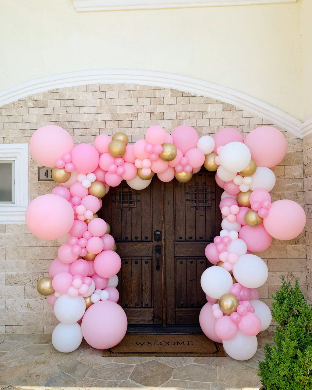 Voircoloria 105pcs Light Pink Balloons – 12in Pastel Pink Party Decor