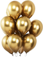 Voircoloria Metallic Gold Balloons – 66-Pack 12-Inch Chrome Gold Latex Party Balloons