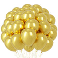 Voircoloria Metallic Gold Balloons – 66-Pack 12-Inch Chrome Gold Latex Party Balloons