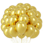 Voircoloria Metallic Gold Balloons – 66-Pack 12-Inch Chrome Gold Latex Party Balloons