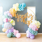 Voircoloria 130pcs Pastel Balloon Garland Kit – Macaron Latex Balloons (5in, 10in, 12in, 18in)