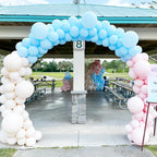 Voircoloria Light Blue Balloons — 66-Pack, 12in Baby Blue Latex Party Balloons for Baby Showers & Birthdays