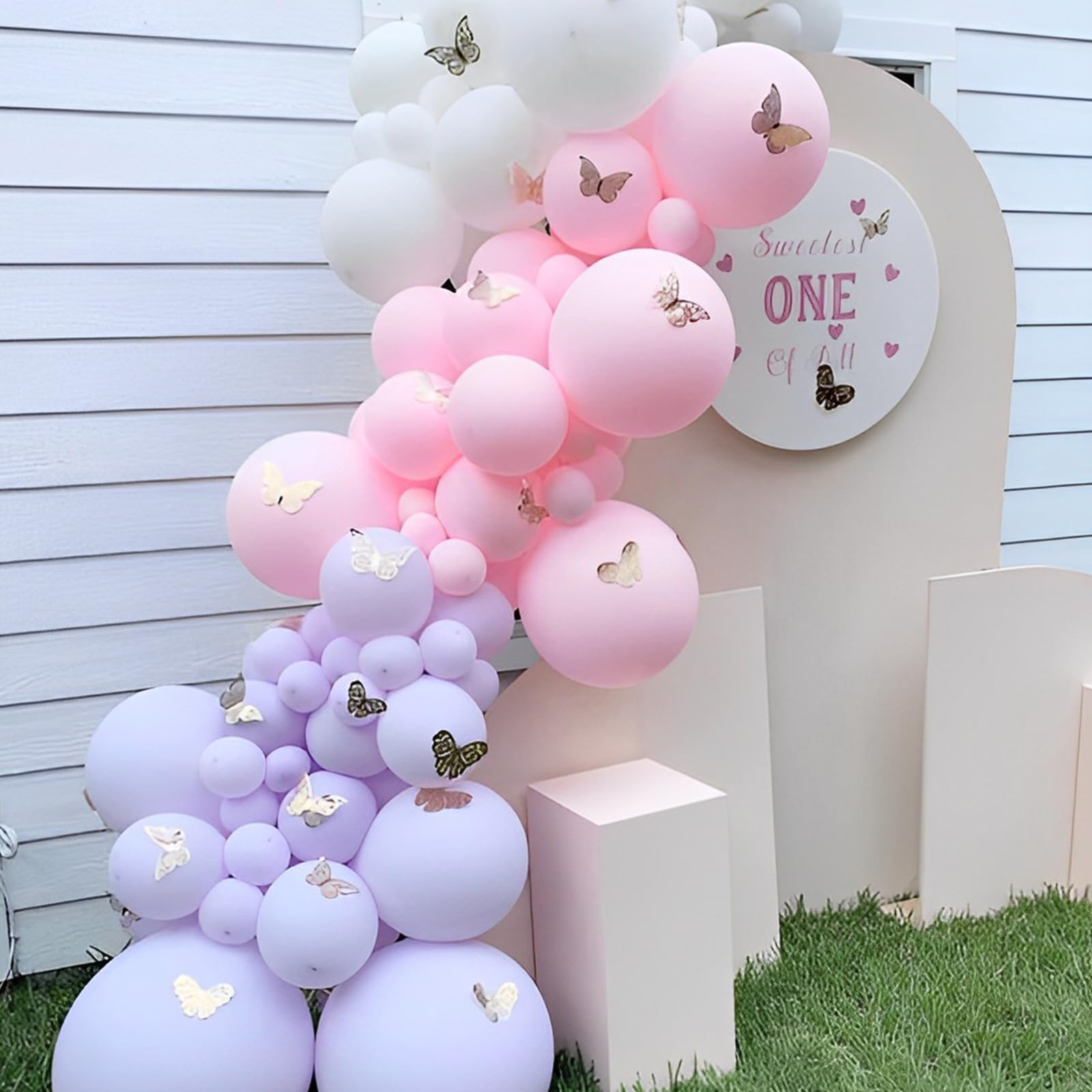 Voircoloria 110pcs Pastel Purple Balloons – 12inch Latex Party Decor for Weddings & Celebrations