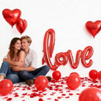 Vurxanqo Happy Anniversary Decorations Kit – Romantic Balloons & Sign Banner