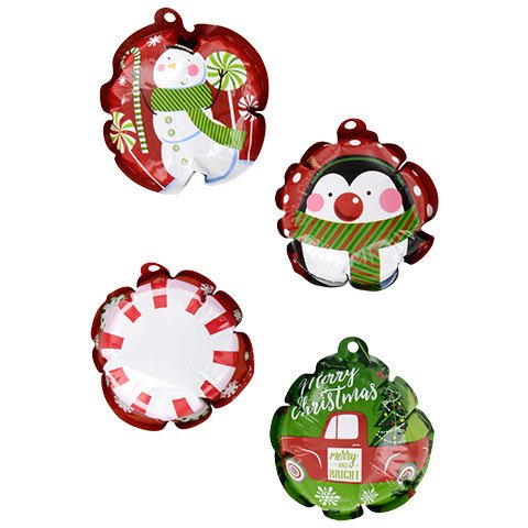 Wack-A-Pack Self-Inflating Christmas Balloons – 8 Count