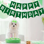 Waenerec Dark Green Happy Birthday Banner – Birthday Garland for Kids, Teens & Adults