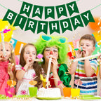 Waenerec Dark Green Happy Birthday Banner – Birthday Garland for Kids, Teens & Adults