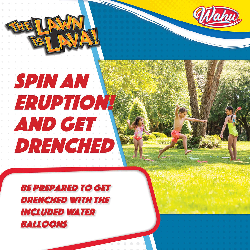 WAHU The Lawn is Lava – Outdoor Water Balloon Game for Kids 5+ (25 Balloons)