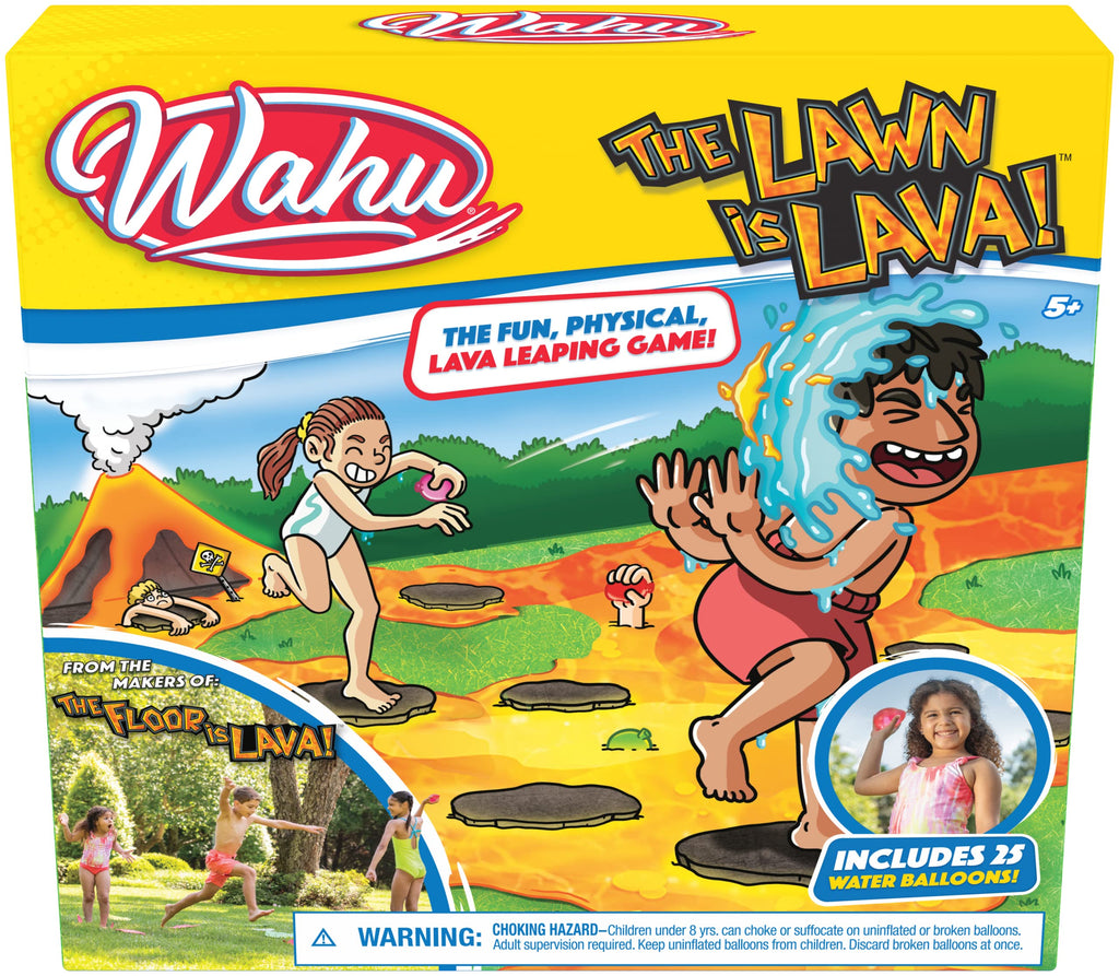 WAHU The Lawn is Lava – Outdoor Water Balloon Game for Kids 5+ (25 Balloons)
