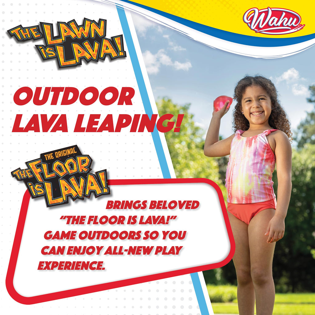 WAHU The Lawn is Lava – Outdoor Water Balloon Game for Kids 5+ (25 Balloons)