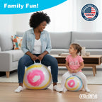 WALIKI Hopper Ball for Adults | 29-Inch Tie-Dye Hippity Hop Ball | Jump, Play & Party Fun