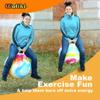 WALIKI Hopper Ball for Adults | 29-Inch Tie-Dye Hippity Hop Ball | Jump, Play & Party Fun