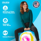 WALIKI Hopper Ball for Adults | 29-Inch Tie-Dye Hippity Hop Ball | Jump, Play & Party Fun
