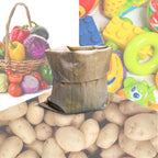 Warmfarm Potato Sack Race Bags (24x40) – 10 Pack Outdoor Lawn Games for Adults & Kids