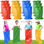 Warmfarm 12-Pack Potato Sack Race Bags – Large Outdoor Yard Games for All Ages
